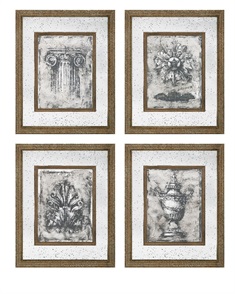 Cordele Mirror Wall Décor - Ast 4