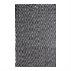 Cordero Dark Grey Hand Woven Rug Swatch