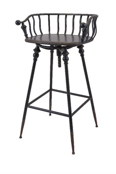 Crestly Metal Bar Chair
