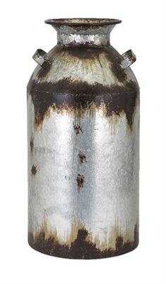 Crocket Large Metal Vase