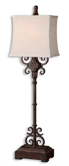 Cubero Brown Buffet Lamp