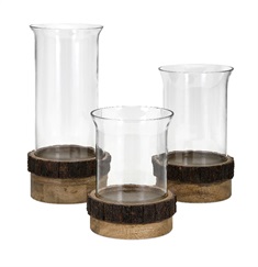 Damari Pillar Candleholders - Set of 3
