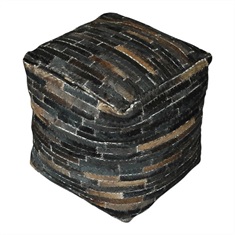 Dark Brown Tiago Pouf
