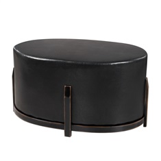 Desta Espresso Brown Ottoman