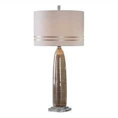 Dima Light Brown Ceramic Lamp