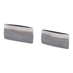 Donato Dark Nickel Vases, S/2