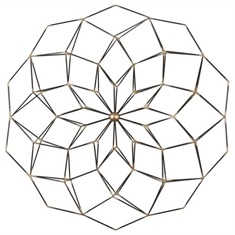 Dorrin Geometric Floral Art
