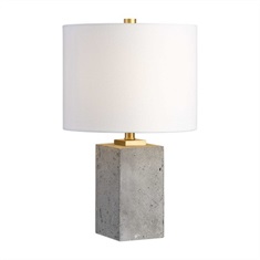 Drexel Concrete Block Lamp