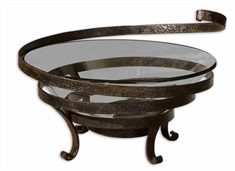 Duff Glass & Metal Decorative Bowl