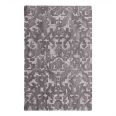 Ebro Gray Hand Loomed Rug Swatch