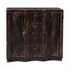 Edeline Black Buffet Chest