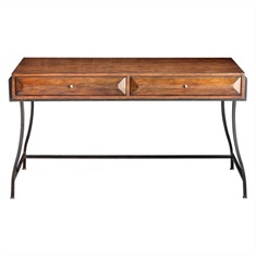 Edric Walnut Writing Desk