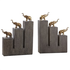 Elephant Bookends, S/2