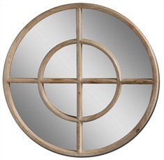 Eliseo Reclaimed Wood Mirror