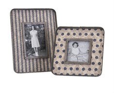 Ella Elaine Galvanized Photo Frames - Set of 2