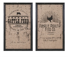 Ella Elaine Homestead Wall Decor - Ast 2