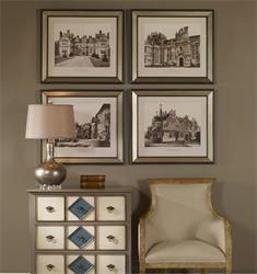 English Cottage Wall Art Set/4