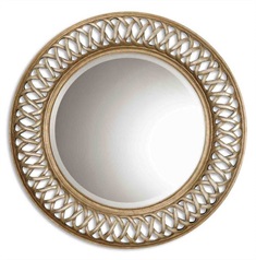Entwined Antique Gold Mirror
