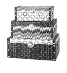 Essentials Jazz Storage Boxes - Set of 3