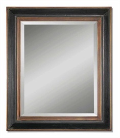 Fabiano Black Wood Mirror