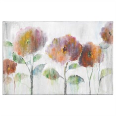 Flowers Of The Rainbow Canvas Art