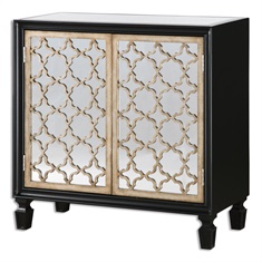 Franzea Mirrored Console Cabinet