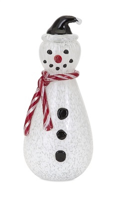 Frosty Large Glass Snowman