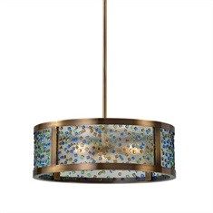 Fuso 3 Light Drum Pendant