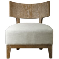 Gaige Oak Armless Chair