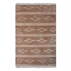 Gamba Brown Cotton Rug Swatch