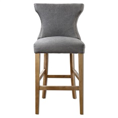 Gamlin Gray Bar Stool