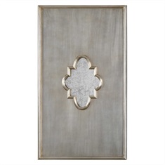 Gardanne Silver Leaf Antique Mirror