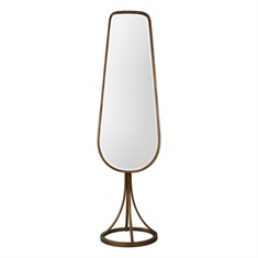Gavar Gold Cheval Mirror