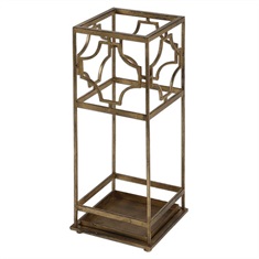 Genell Gold Iron Umbrella Stand