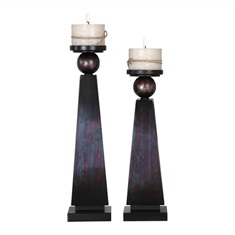 Geremia Candleholders S/2