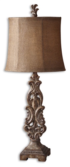 Gia Scrolled Buffet Lamp