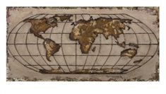 Globe Dimensional Wall Art