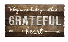 Grateful Heart Wall Decor