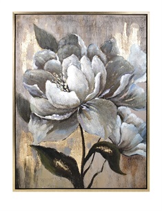 Herbaceous Framed Oil Painting