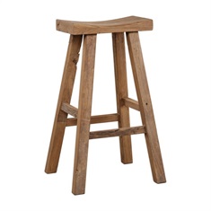 Holt Elm Wood Bar Stool