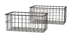 Hoyle Wire Baskets - Set of 2