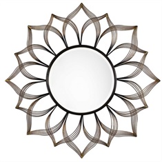 Imani Iron Sunflower Mirror