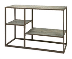 Jestlin Wood and Iron Shelf