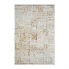 Junction Beige Hand Woven Rug Swatch