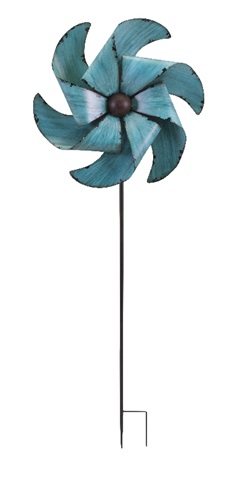 June Whirly Garden Stake