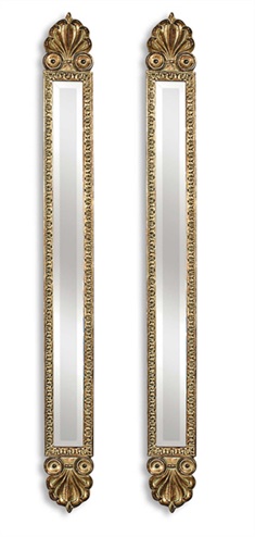 Juniper Antique Gold Mirrors Set/2
