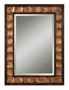 Justus Decorative Gold Mirror