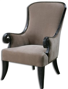Kandy Taupe Armchair