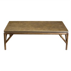 Kanti Metallic Champagne Coffee Table