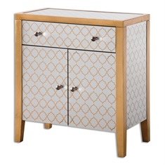Karolina Mirrored Accent Chest